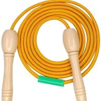 减肥健身跳绳女运动成人学生中考儿童锻炼单人木质棉绳男女通用