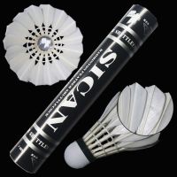 打不烂比赛羽毛球 黑肯耐打鸭毛球 训练羽毛球 飞行稳定金肯|黑训练球[12只装]77速