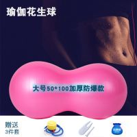 瑜伽花生球大号100加厚防爆健身球儿童感统平衡老年康复孕妇瑜伽