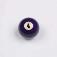 散装台球单颗散卖台球黑八球单卖台球子单颗成人用台球替换球|普通材质：4号 直径5.72cm大号球