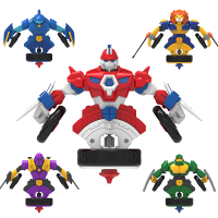 正版魔幻陀螺3代机甲战车2赤影炎神男孩玩具儿童战斗套装