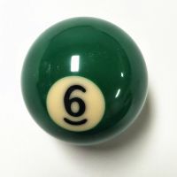 母球台球白球台球子母球黑8球子卖桌球子散卖单个黑八台球配件|标准5.72CM(6号球)1个