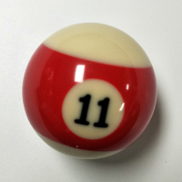 母球台球白球台球子母球黑8球子卖桌球子散卖单个黑八台球配件|标准5.72CM(11号球)1个