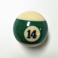 母球台球白球台球子母球黑8球子卖桌球子散卖单个黑八台球配件|标准5.72CM(14号球)1个