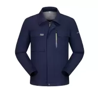 TMG5605 彩条拉链春秋工作服劳保服
