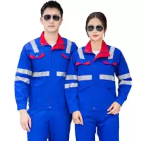 天鸣TMLW 前后加宽反光条春秋装 S-5XL 套