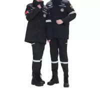 TM015 应急救援冬季大衣劳保服源头工厂 面料款式可定制 S-5XL 套