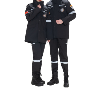 TM015 应急救援冬季大衣劳保服源头工厂 面料款式可定制 S-5XL 套