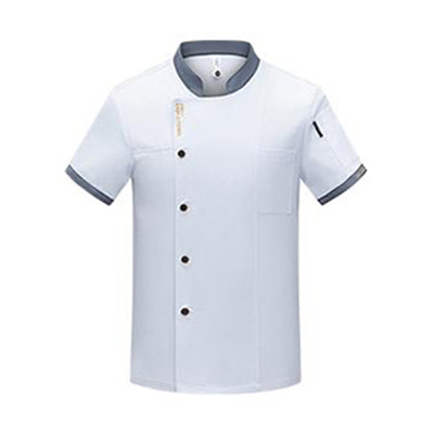天鸣 夏季短袖厨师服 工作服 源头工厂可定制 1681# 件