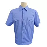 天鸣 蓝色短袖夹克 160-190 件