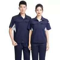 天鸣 竹纤维501#夏季短袖工作服 可定制 160-195 套