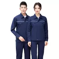 天鸣 纯棉长袖工作服 款式面料可定制 S-4XL 套