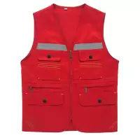 天鸣 春秋工作服马甲9007# 可定制 L-5XL 件