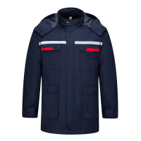 天鸣 防静电中长款棉衣工作服 160-190 件