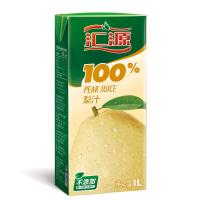 汇源 100%梨果汁 1L/盒 单盒装 果汁饮料