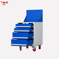 东工左四抽右单门工具车带挂网