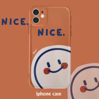 韩风笑脸12/11pro/maxx//xr/se手机壳iphone7p女8plus硅胶日韩国ins风个性创意全包摄像头保