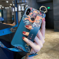 适用于8手机壳如意腕带米8se保护硅胶套米八青春版全包防摔m8屏幕指纹软壳mi8探索女款8lite潮男个性创意