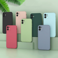 纯色手机壳iphone12pro11max绿色软壳7p/8p硅胶/xr情侣