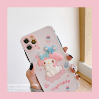 可爱立体玉桂狗适用8p12手机壳iphone11pro max软防摔xr女7