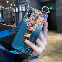 适用于红米9a手机壳如意腕带红米9保护硅胶套红米9c全包redmi防摔外壳a9挂绳薄hm软壳9i男女款个性网红