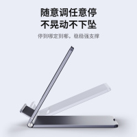 手机桌面支架懒人平板手机架迷你id便携可调节折叠金属拍摄神器专用铝合金支支撑架办公室升降床上
