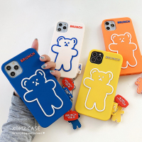 韩国硅胶小熊mini适用iphone1211pro/max手机壳/xr/8plus/7