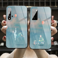 荣耀30pro+手机壳30s玻璃20i情侣款10青春版v30/v20/9a女款9xpro/8x情侣畅享20任意机型x10