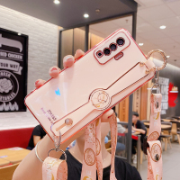 x50手机壳x50pro保护套硅胶软壳x50vovi镜头全包por防摔外壳x50pro+女款网红档腕带斜跨ins情侣十