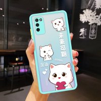 荣耀30青春版手机壳镜头全包女款男honor肤感撞色30青春版防摔磨砂新网红硅胶保护套半透明液态可爱