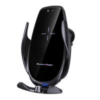 车载无线充电器智能感应手机支架磁吸无线充电汽车用导航支架快充|10W锖色(支持所有手机磁吸无线充)