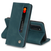 p40手机壳ana-an00时尚皮套p40pro+翻盖式女款新品全包磁吸男士防摔耐脏复古保护套p40pro外壳中老年