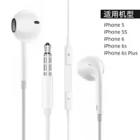 耳机有线iphone12/11/xr/7/i7p/8/plus/6s入耳式手机通用
