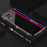 a72手机壳英文字母侧边电镀赛道软壳全包镜头防摔摄像头时尚潮流女款新品新款保护套外壳硅胶