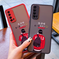 适用畅享20se手机壳男款全包镜头畅享20se防摔磨砂透明保护套