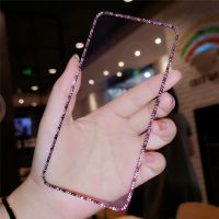 彩钻r15钢化膜r11s水钻手机膜a9x抗蓝光护眼r17pro/r9s保护膜