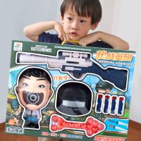 乐加酷 儿童玩具枪打我呀软弹枪玩具套装双用互换劲速 射击玩具枪 男孩玩具4-6岁