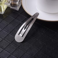 东大门拉丝几何方块水滴bb夹女刘海边夹发卡子气质一字夹头饰