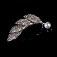 短头发盘发后脑勺半扎发顶夹优雅简约水钻弹簧一字夹发饰