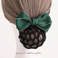 头花女职业盘发上班甜美清新护士发网空乘盘头发网兜网套