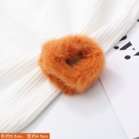 苏抓夹后脑勺半扎发发夹珍珠发卡优雅气质毛绒小号发抓