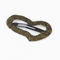 布艺豹纹bb夹ins刘海边夹发卡侧面碎发夹成人百搭个性头饰女