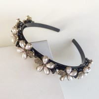 甜美碎发发箍女2021新款头箍编发夹头饰刘海发卡