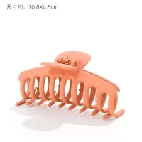洗澡头发抓夹女夏季夹子头饰排骨发夹后脑勺大号发卡鲨鱼夹盘发抓