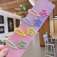 儿童发夹小女孩头饰宝宝夹子女童可爱五角星发卡婴儿公主发饰bb夹