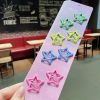 儿童发夹小女孩头饰宝宝夹子女童可爱五角星发卡婴儿公主发饰bb夹