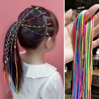 小熙瓜云南七彩渐变绳潮辫脏辫编发绳民族风儿童彩带彩绳
