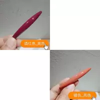 莫兰迪色小号弹簧夹半丸子一字顶夹复古磨砂发夹发卡夹子发饰
