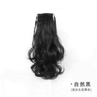 假发马尾女长卷发绑带式梨花假马尾辫大波真中长款短款假发片