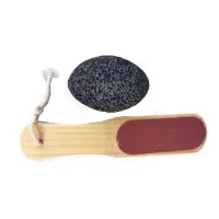 火山石搓脚板去脚底老茧角洗修脚刷磨脚石